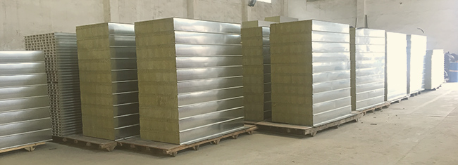 20cm巖棉夾芯板,湖南彩鋼板